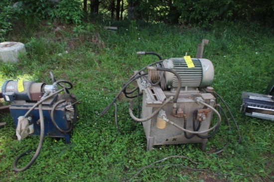 5hp Hyd Power Pack 3ph, 15hp Motor, Hyd Tank