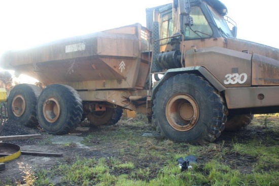 Case 330B Articulated Dump Truck S/N HHD0000215, Running Condition & Hrs Not Known