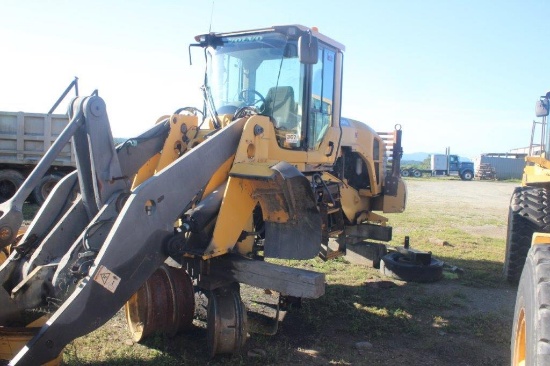 Volvo L120G Wheel Loader Part Machine S/N VCEL120GH00030046 Sells w/Removed Parts as Marked
