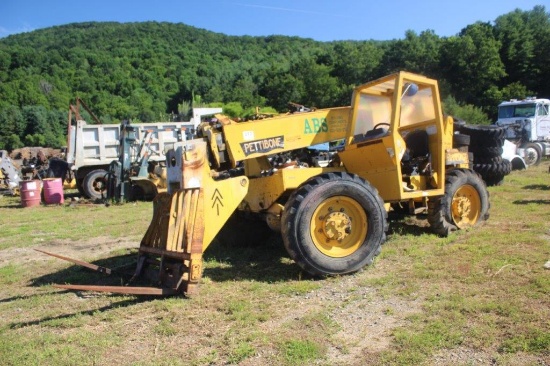 Pettibone Material Handler Model #8043 Shows 7794 Hrs, Running Condition Not Known S/N 7-039
