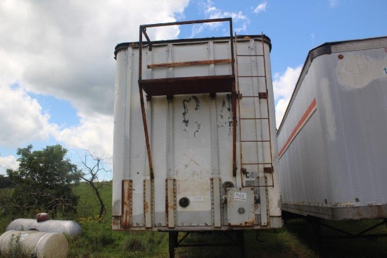 1974 45ft Gindy Open Top Chip Trailer No Title