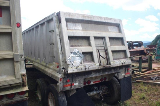 Mate 40ft Aluminum Dump Trailer
