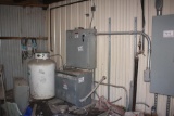 75 KVA 480-120 Transformer, Electrical Box w/125 Amp Breaker Disconnect