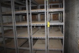 (6) 18in x 4ft x 81in H Metal w/Wood Shelving Units (Sells 6 X The $)