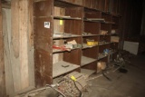 Steel Shelving Unit & Contents w/ (2) Pallets and Contents