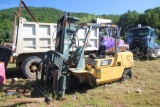 CAT Forklift Model DP50K1 Parts Machine S/N AT28B50923