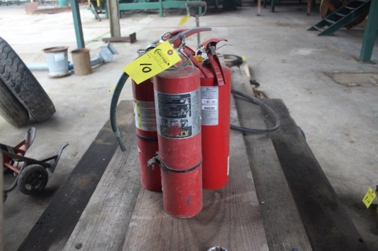 (4) Fire Extinguishers