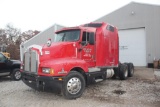 Kenworth Tandem Axle Tractor w/ Full Sleeper w/ Blown ISX400 ST2 Cummins Engine, 18 Spd Eaton Fuller