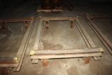 Approx 6ft x 4ft Wide Steel Lumber Cart
