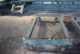 Approx 6ft x 4ft Wide Steel Lumber Cart