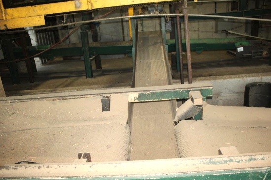 20in x 16ft Belt Conveyor w/ 10in Deep Sides, Elec Drv