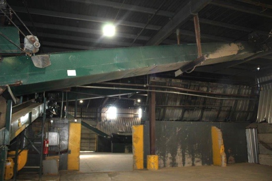 28in x 30ft Belt Conveyor w/ Elec Drv