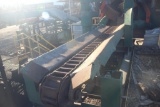 13ft x 9in Ladderback Chain Infeed Log Conveyor, Pivots on One End w/ Cylinders on Opposite End, Ele