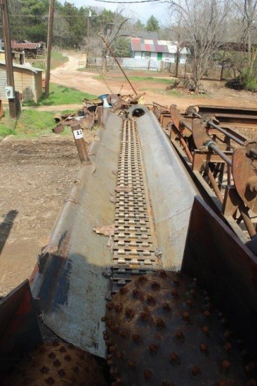 Morbark 25' Track Chain Infeed Conveyor