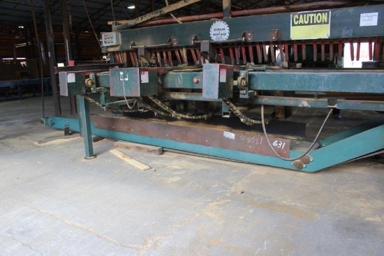 Belt Conveyor 24" x 24', 8' Section, 48" High Incline