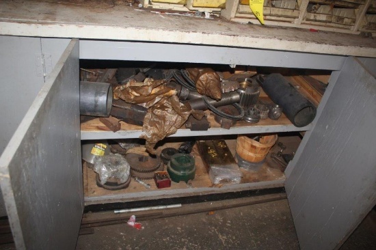 Contents in Woodend Cabinet - as Marked