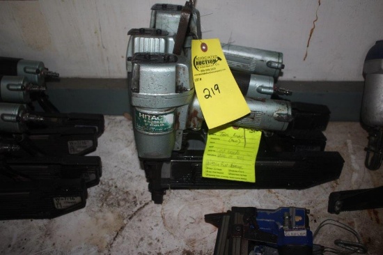 (3) Hitachi Staplers - 7/16" W Staples