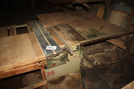 SCMI - S112 Sliding Table Saw, 3ph