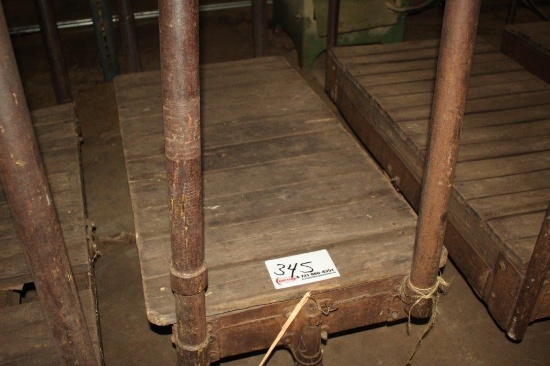 Wooden Factory Cart