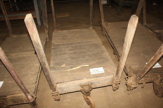 Wooden Factory Cart
