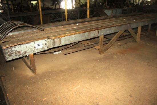 St. Joe 80" Veneer Clipper w/ 6' x 25' Infeed Table w/ (4) 3.5"W Feed Chain