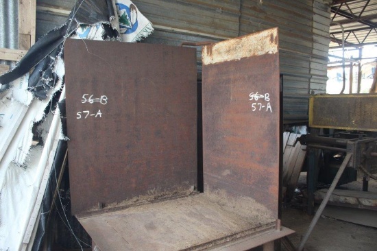 (2) 4' Steel Bunk