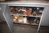 Contents in Woodend Cabinet - as Marked, New Steam traps, Valves & Related