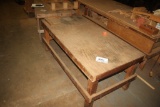 (3) Wooden Work Tables