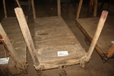 Wooden Factory Cart