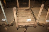 Wooden Factory Cart