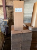 (New)308Cardboard Boxes (112)11.5 x 11.5 x 27 (69) 9.5 x 9.5 x 12 (43) 8 x