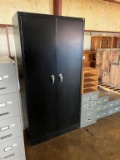 (2)Metal Storage Cabinets