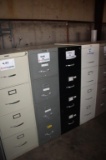 (2) Metal File Cabinets