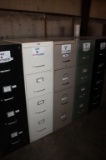 (2) Metal File Cabinets