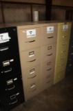 (2) Metal File Cabinets