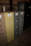 (2) Metal File Cabinets