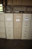 (2) Metal File Cabinets