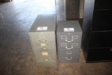 (2) Metal File Cabinets