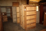 (7) Wooden Display Shelving Units of Various Dimensions