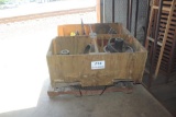 Pallet of Unk Steel, Machine Parts