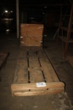 4' x 6' Wooden Cart, Rollaway Shelving Cart, 3' x 5' Wooden Cart