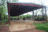 8000 sq ft All Steel Open Shed Building 40' x 200'
