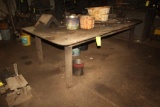 4' x 8' Steel Worktable