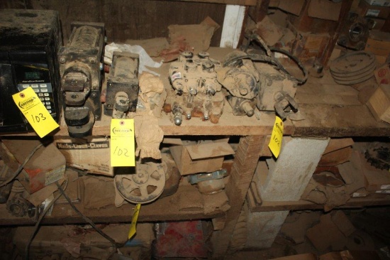 (4) Cylinders, (2) Hyd Motors, (2) 2 Port Hyd Valves