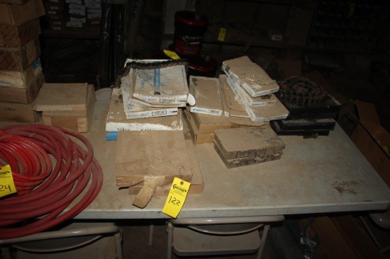 All Roller Chain On Table, 60 Thru 120 Pitch