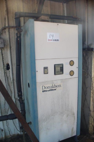 Nonworking Air Compressor Mounted on Horizontal Air Receiver Tank, & A Dona
