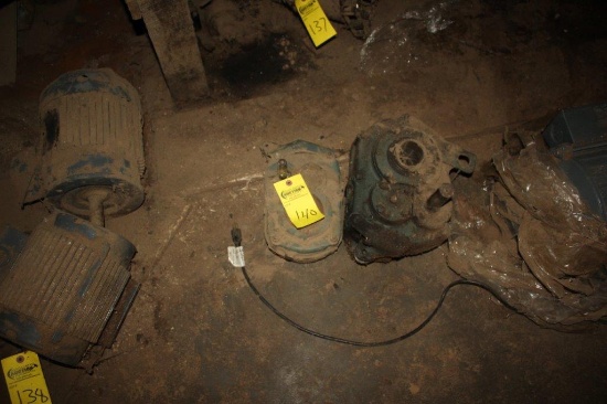 (2) Thru Shaft Gear Reducers
