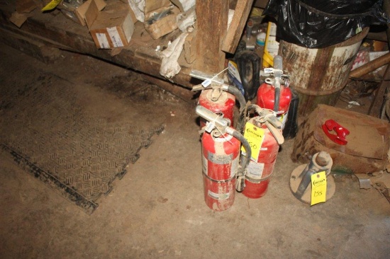 (4) Fire Extinguishers