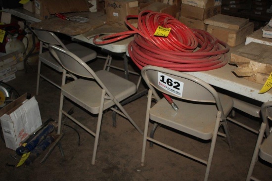 (8) Metal Folding Chairs