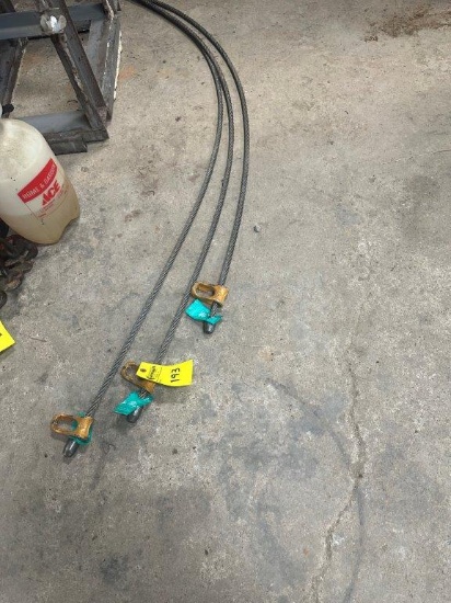 New - (3) Choke Cables